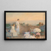 Le Crépuscule - Childe Hassam — indrammet kunstværk på væggen