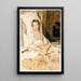 Maud cousant - Childe Hassam — indrammet kunstværk på væggen