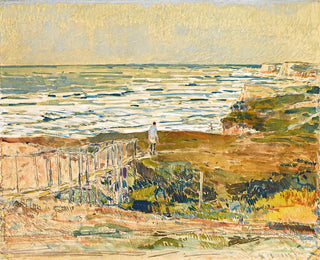 Pêcheur de Montauk - Childe Hassam — visning af kunstværket