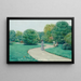 Parc Monceau Paris - Childe Hassam — indrammet kunstværk på væggen