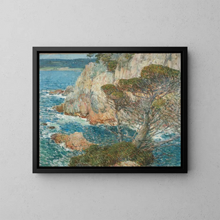 Point Lobos - Childe Hassam — indrammet kunstværk på væggen