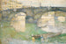 Ponte Santa Trinita - Childe Hassam — visning af kunstværket