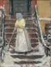 Balayage de la neige - Childe Hassam — visning af kunstværket