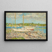 Le Port - Childe Hassam — indrammet kunstværk på væggen