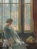 La fenêtre de New York - Childe Hassam — visning af kunstværket
