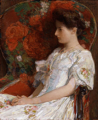Childe Hassam - The Victorian Chair.webp