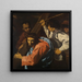 Christ ført til Golgatha - Follower of Matthias Stomer — indrammet kunstværk på væggen