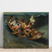 Reproduktion af maleriet Christ på Galilæasøen - Eugène Delacroix