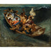 Reproduktion af maleriet Christ på Galilæasøen - Eugène Delacroix