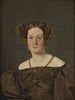 Adolphine Emelie Petersen née de Roepstorff - Christen Købke — visning af kunstværket
