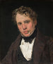 Portrait af maleren Wilhelm Marstrand - Christen Købke — visning af kunstværket