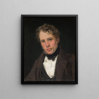 Christen Kbke - Portrait of the Painter Wilhelm Marstrand.webp