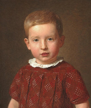 Christen Kbke - Skolebestyrer J Krohn som barn.webp