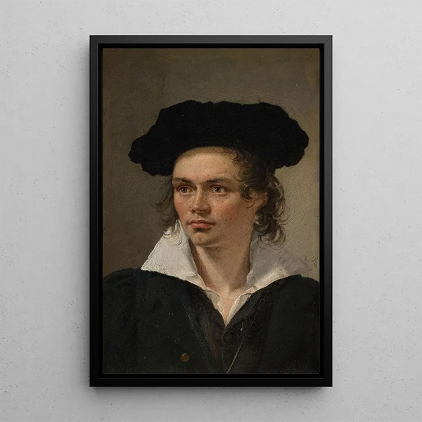 Reproduktion af maleriet af billedhugger Hermann Ernst Freund - Christian Albrecht Jensen