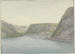 Vue i Rhindalen, til højre Sankt Goar - Christian Georg Schütz den Yngre — visning af kunstværket