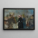 Albertine - Christian Krohg — indrammet kunstværk på væggen