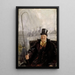 Coché parisien - Christian Krohg — indrammet kunstværk på væggen