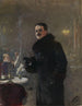 Portrait af maleren Gerhard Munthe - Christian Krohg — visning af kunstværket