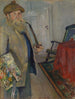 Selvportræt - Christian Krohg — visning af kunstværket