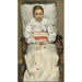 Reproduktion af maleriet af syg ung pige - Christian Krohg