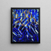 Abstraction de la Montagne Bleue - Christian Rohlfs — indrammet kunstværk på væggen