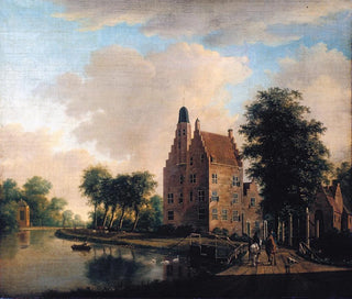 Maison Oudaen nær Breukelen - Christian Zepp — visning af kunstværket