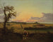 Landskabsmaleri med passage, øen Mn - Christoffer Wilhelm Eckersberg — visning af kunstværket