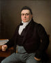 Portrait af købmand Joseph Raphaël - Christoffer Wilhelm Eckersberg — visning af kunstværket