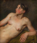 Kvinde liggende - Christoffer Wilhelm Eckersberg — visning af kunstværket