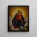 La Vierge à l'Enfant - Christoffer Wilhelm Eckersberg — indrammet kunstværk på væggen