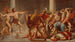 La vengeance d'Ulysse sur de prétendants de Pénélope - Christoffer Wilhelm Eckersberg — visning af kunstværket