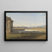 Vue depuis la Fontana Acetosa, Rom - Christoffer Wilhelm Eckersberg — indrammet kunstværk på væggen