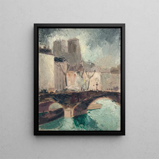Christopher Wood - Bridge and Notre Dame Paris.webp