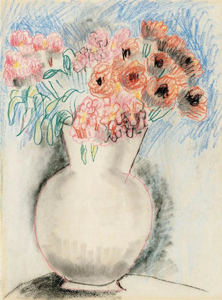 Christopher Wood - Pink Flowers in a Vase.webp
