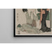 Reproduktion af maleriet Chushingura-maleri - Akt V af Loyalitetens Lager - Kitagawa Utamaro