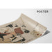 Reproduktion af maleriet Chushingura-maleri, Akt III af L'loyalitetens lager - Kitagawa Utamaro