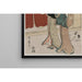 Reproduktion af maleriet Chushingura Maleri - VIII. Akt af Lojalitets Skat - Kitagawa Utamaro