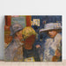 Reproduktion af maleriet Cinq Personnages - Pierre Bonnard