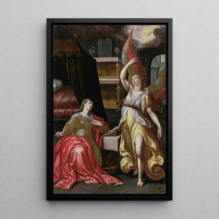 Circle Of Maerten De Vos - The Annunciation.webp