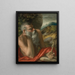 Sankt Jerome - Parmigianino's Cirkel — indrammet kunstværk på væggen