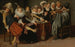 et musikalsk selskab i et interiør - Cercle de Willem Pietersz Buytewech — visning af kunstværket