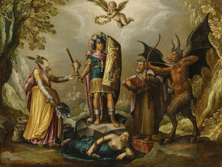 Circle of David Vinckboons - The Christian Soldier.webp