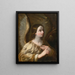Anjelen af Annunciationen - Cirkel af Guido Reni — indrammet kunstværk på væggen