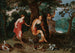 Diane og hendes nymfer omgivet af jagtens udskud - Jan Brueghel den Yngres Cirkel — visning af kunstværket