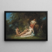 Le Rendez-vous des amoureux - Cercle de Narciso Díaz de la Peña — indrammet kunstværk på væggen