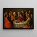 La Cène - Cercle de Pablo de Céspedes — indrammet kunstværk på væggen