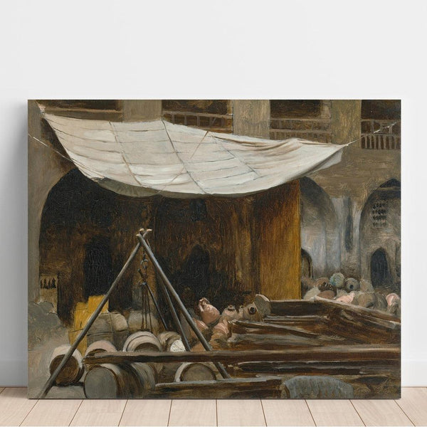 Reproduktion af maleriet Citadelle, Acre - Jean-Léon Gérôme