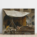 Reproduktion af maleriet Citadelle, Acre - Jean-Léon Gérôme