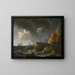 Marine-maleri - Claude-Joseph Vernet — indrammet kunstværk på væggen