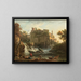 Vue de Tivoli - Claude-Joseph Vernet — indrammet kunstværk på væggen